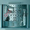 Orgalift - вертикальный ящик с электроприводом в кухню (Elco, Германия), 600мм, с набором аксессуаров Tools