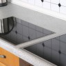 Гранитная подставка под горячее / разделочная поверхность - в интерьере кухни, фото 3