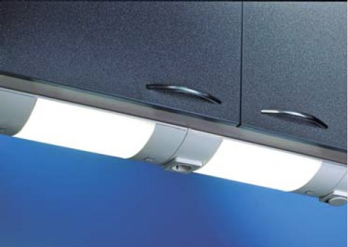 Светильник с розетками для освещения кухонных столешниц LD2001 - в интерьере