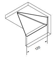 Светильник для освещения кухонных столешниц LD 7002 HV