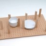 FIT Plate / Plates - деревянный лоток для хранения тарелок и кастрюль, Германия, 90 см