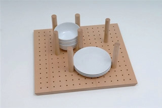 FIT Plate / Plates - деревянные аксессуары для лотков-вставок, Германия, ограничители стойки, 60 см FIT Plate / Plates - деревянные аксессуары для лотков-вставок, Германия, ограничители стойки, 60 см