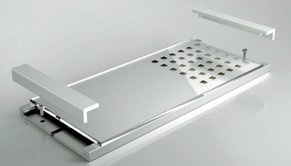 Светодиодный светильник L-Pad для освещения рабочей зоны кухни (столешницы), Hera, Германия, компоновка