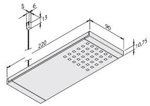 Светодиодный светильник L-Pad для освещения рабочей зоны кухни (столешницы), Hera, Германия, подключение
