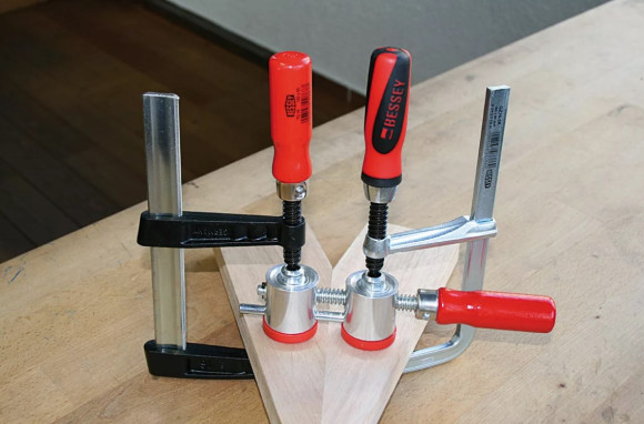 Зажим для скосов Bessey GSP - пример использования, ф.2 Зажим для скосов Bessey GSP - пример использования, ф.2