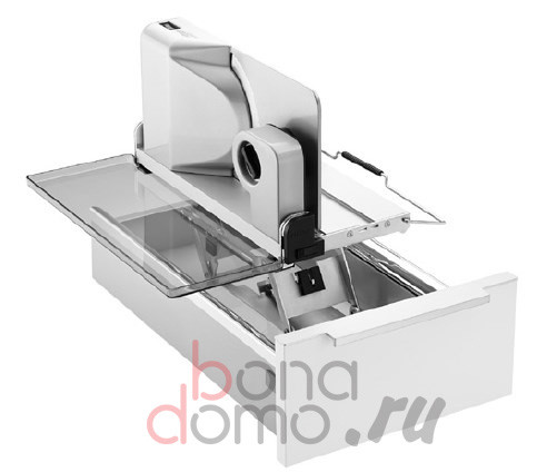 Встраиваемая ломтерезка Ritter AES 52 S - в рабочем положении