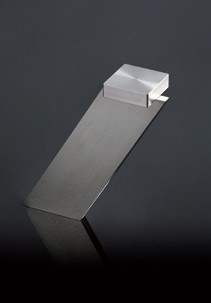 Барная консоль (опора) Korfu S с квадратным адаптером для стеклянной столешницы