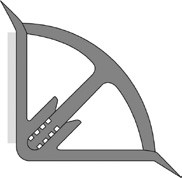 Компактный плинтус SlimLine для кухонной столешницы, Elco, Германия - профиль Компактный плинтус SlimLine для кухонной столешницы, Elco, Германия - профиль