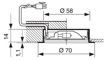 Врезные светильники Samoa Top