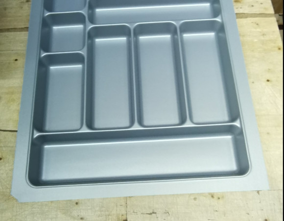 Лоток для столовых приборов Smart, серый, 840 х 480 мм (для шкафа шириной по фасаду 90 см), 5054-10A225, Agoform, Германия Лоток для столовых приборов Smart, серый, 840 х 480 мм (для шкафа шириной по фасаду 90 см), 5054-10A225, Agoform, Германия