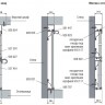 Система стеновых панелей 4-19 мм (Schuco, Германия) - схема монтажа