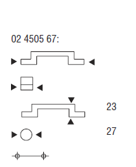 Мебельные ручки, серия 001, "античное олово", Becker, Германия Мебельные ручки, серия 001, "античное олово", Becker, Германия