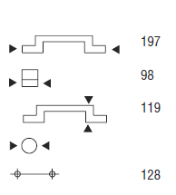 Дизайнерский крючок для одежды 18 0590 06, Becker, Германия