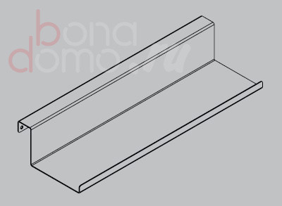 System one для ниш - современный рейлинг для кухни (EBB, Германия), полочка длинная System one для ниш - современный рейлинг для кухни (EBB, Германия), полочка длинная