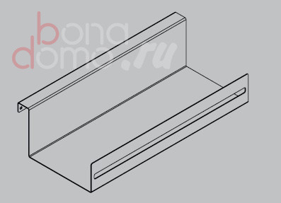 System one для ниш - современный рейлинг для кухни (EBB, Германия), держатель для бумажного полотенца System one для ниш - современный рейлинг для кухни (EBB, Германия), держатель для бумажного полотенца