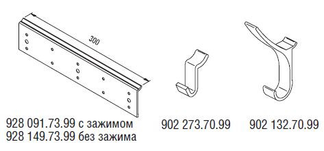 Система стеновых панелей 16-21 мм (Schuco, Германия) - элементы системы, ч.1
