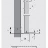 Система стеновых панелей 16-21 мм (Schuco, Германия) - схема монтажа