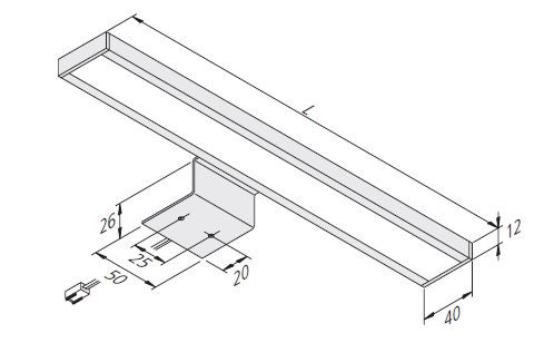 Светодиод. светильник Lugano