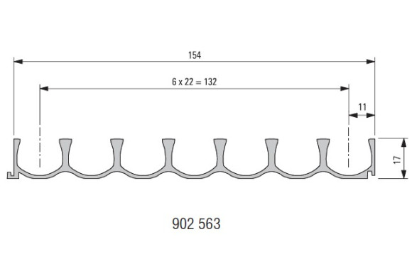 Профиль для хранения 902563 для хранения DVD / BD (Schuco, Германия) Профиль для хранения 902563 для хранения DVD / BD (Schuco, Германия)