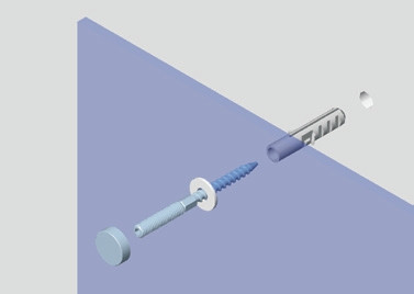 Крепление стеновой панели к стене