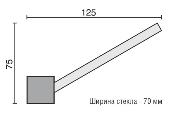 Мебельный светильник для верхнего монтажа над шкафами Glasgow (Klebe, Германия)