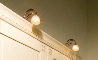 Мебельный светильник Campo, в деревенском стиле для установки над шкафами (Koch, Германия) - в интерьере Мебельный светильник Campo, в деревенском стиле для установки над шкафами (Koch, Германия) - в интерьере