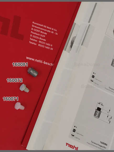 Демпферы для мебельных фасадов, Nehl, Германия