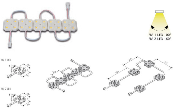 Светод. светильник FM-LED