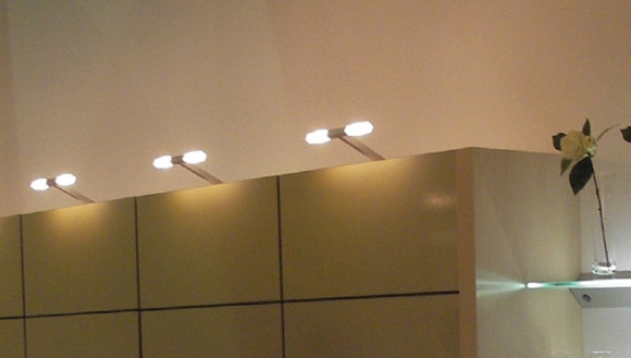 Мебельный светильник для монтажа над шкафами Kibo (Koch, Германия) - в интерьере