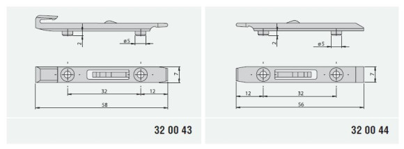 Соединитель Mini (Nehl, Германия) - размеры