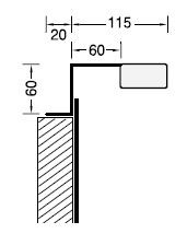 Светильники для зеркал LD 2005 U