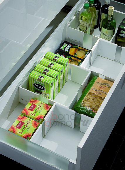 Ninka cuisioFLEX - система организации для глубоких ящиков, Германия, белый/белый, ф.2