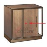 Мебельный замок мод. 501 для шкафов с раздвижными дверями, Lehmann, Германия - применение