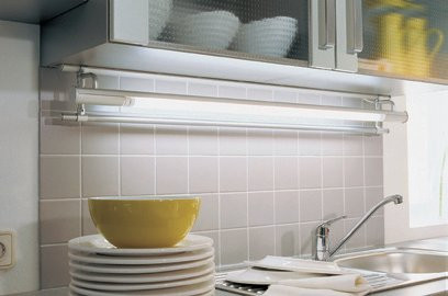 Кухонный светильник с рейлингом для освещения рабочей зоны / столешницы L-Plus R (Wipo, Германия) - фото 2