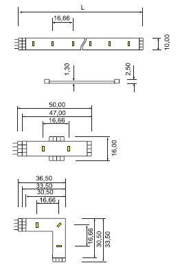 Светодиодная лента на самоклеющейся основе Flex-Strip