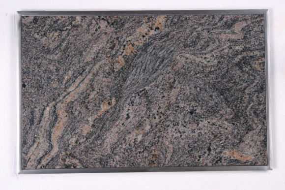 Гранитная подставка под горячее / разделочная поверхность для кухни - муаровый