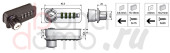 Кодовый замок Dial Lock, мод. 57 FixCode, Lehmann, Германия Кодовый замок Dial Lock, мод. 57 FixCode, Lehmann, Германия