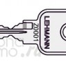 Аксессуары для кодовых замков Dial Lock, Lehmann, Германия - аварийный ключ для Dial Lock 58/59 и 60/61