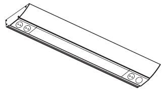 Мебельный светильник для освещения кухонных столешниц Futuris, с розетками - компоновка