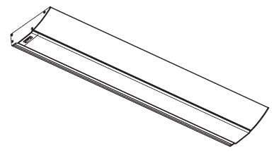 Мебельный светильник без розеток для освещения кухонных столешниц Gera Futuris, компоновка