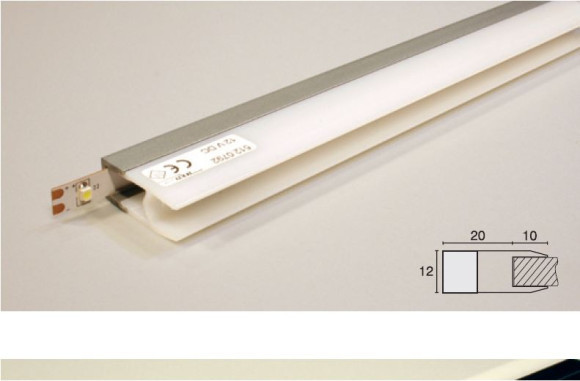 Профиль для светодиодных пластин Wella и лент Wella-Flex, 3912-90