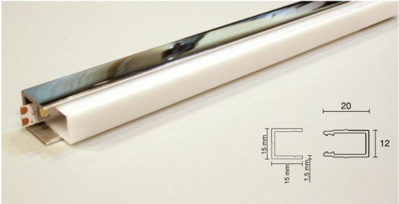 Профиль для светодиодных пластин Wella и лент Wella-Flex, 3912-90