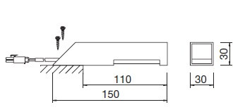 Мебельный для монтажа над шкафами Mambo (Koch, Германия) - размеры Мебельный для монтажа над шкафами Mambo (Koch, Германия) - размеры