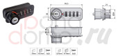 Кодовый замок Dial Lock, мод. 58 FreeCode, Lehmann, Германия Кодовый замок Dial Lock, мод. 58 FreeCode, Lehmann, Германия