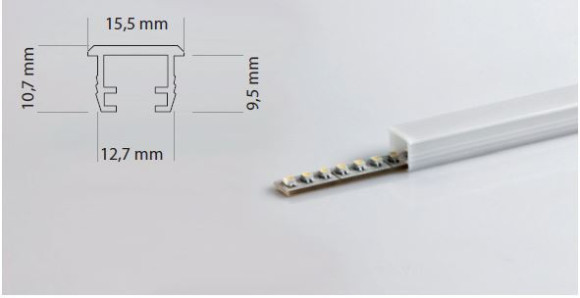 Профиль для светодиодных пластин Wella и лент Wella-Flex, 3914-90
