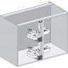 Ninka PowerSlide Magnia - карусель для углового шкафа, Германия, схема