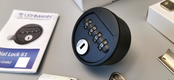 Кодовый замок Dial Lock, мод. 61 FixCode, Lehmann, Германия - крупно