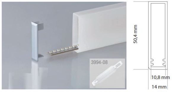 Профиль для св. пластин Wella и лент Wella-Flex 1.85