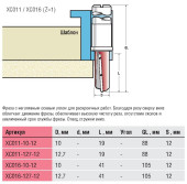 Фреза Titman XC011 / XC016 Фреза Titman XC011 / XC016