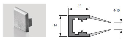 Профиль для светодиодных пластин Wella и лент Wella-Flex, 3914-30